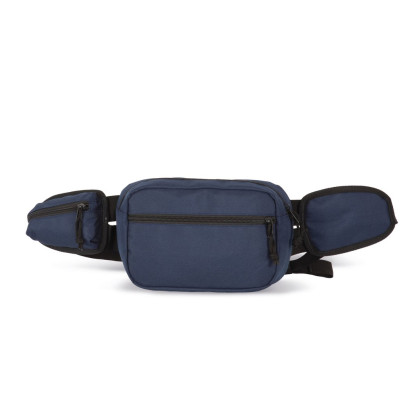 Bolsa de cintura reciclada formato grande com bolso lateral