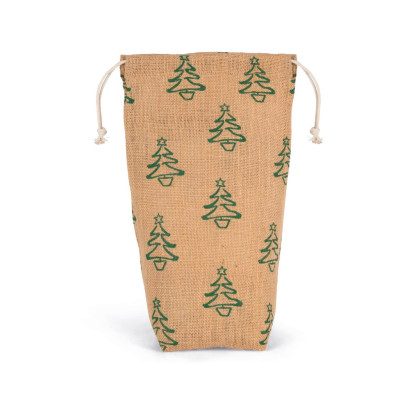 Porta-garrafa com motivos de Natal