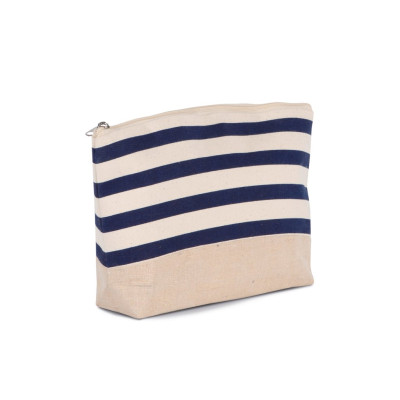Bolsa para acessórios com padrão de marinheiro