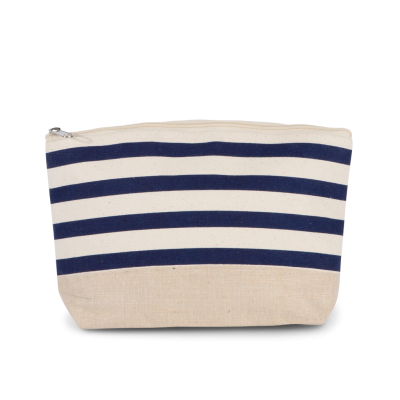 Bolsa para acessórios com padrão de marinheiro