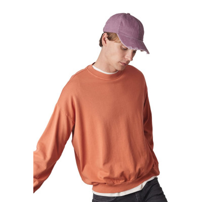Boné vintage com efeito rasgado - 6 painéis