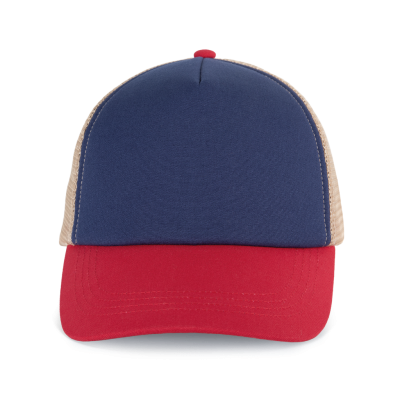 Boné Trucker com 5 painéis em algodão canvas - K-up Gold Label