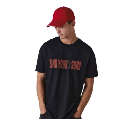 Boné de 5 painéis com sandwich - K-up Gold Label