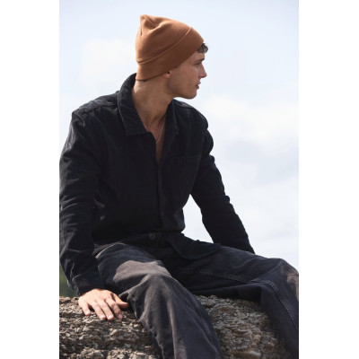 Gorro em malha com dobra - K-up Gold Label