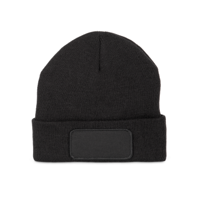 Beanie with patch and Thinsulate lining