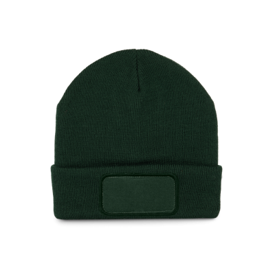 Beanie with patch