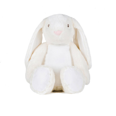 Coelho de peluche com fecho