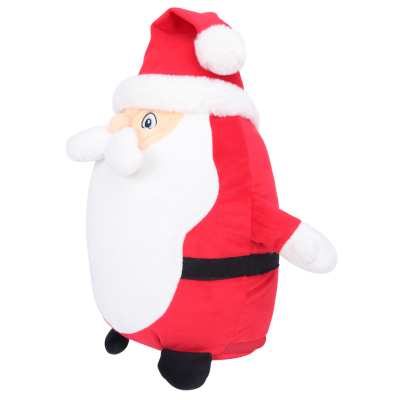 Pai Natal de peluche com fecho