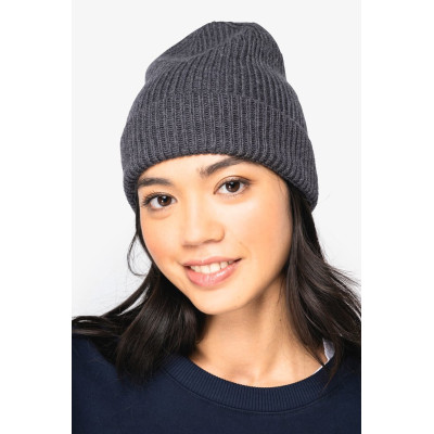 Gorro eco-responsável em lã Merino unissexo