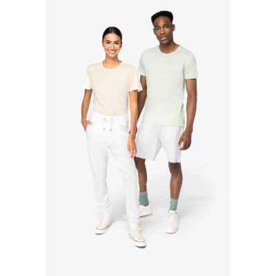 T-shirt eco-responsável com aspecto lavado unissexo