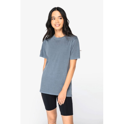 Eco-friendly ladies' washed effect t-shirt
