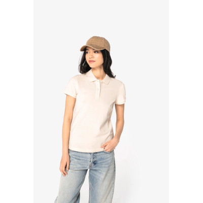 Eco-friendly ladies’ piqué polo shirt