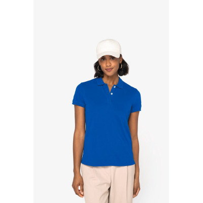 Eco-friendly ladies’ piqué polo shirt