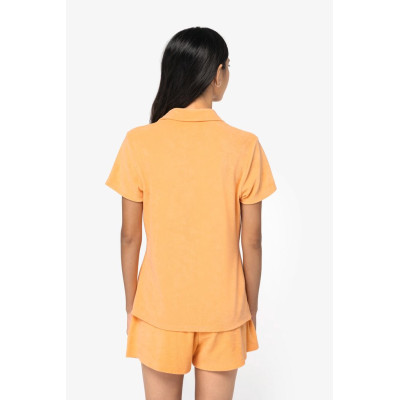 Ladies' eco-friendly Terry Towel polo shirt
