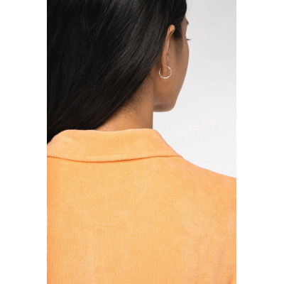 Ladies' eco-friendly Terry Towel polo shirt