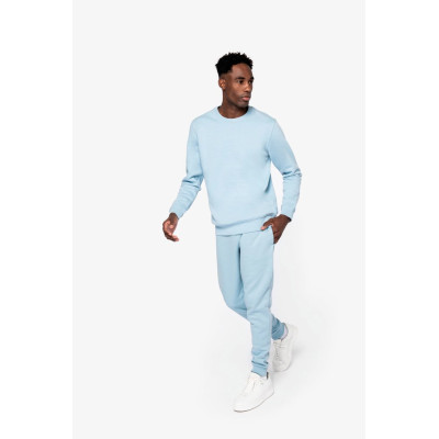 Sweatshirt eco-responsável decote redondo unissexo