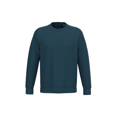 Sweatshirt eco-responsável decote redondo unissexo
