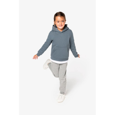 Sweatshirt eco-responsável com capuz de criança