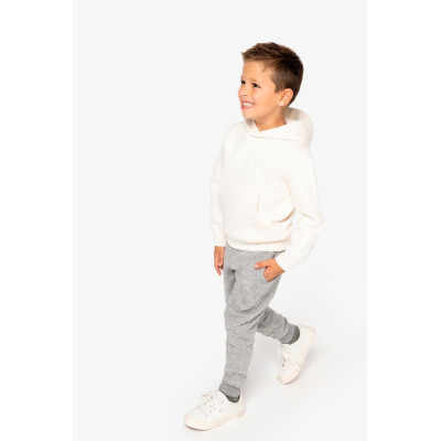 Eco-friendly kids' hooded sweatshirt