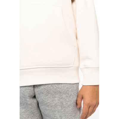 Eco-friendly kids' hooded sweatshirt