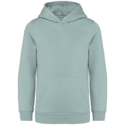 Eco-friendly kids' hooded sweatshirt