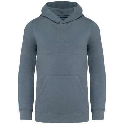 Eco-friendly kids' hooded sweatshirt
