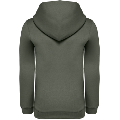 Eco-friendly kids' hooded sweatshirt
