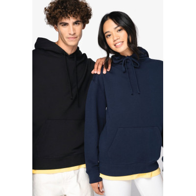 Sweatshirt eco-responsável com capuz e ombros descaídos French Terry unissexo