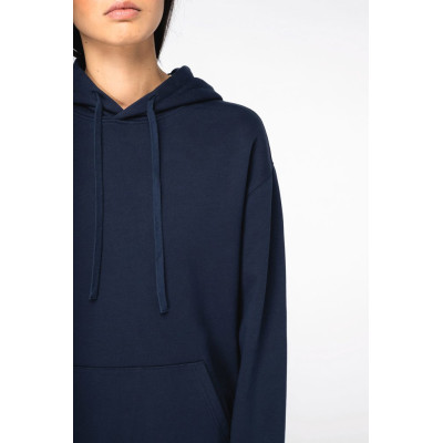 Sweatshirt eco-responsável com capuz e ombros descaídos French Terry unissexo