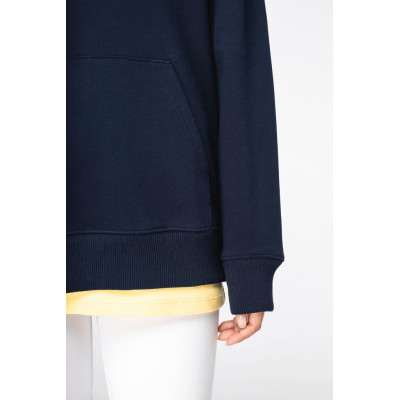 Sweatshirt eco-responsável com capuz e ombros descaídos French Terry unissexo