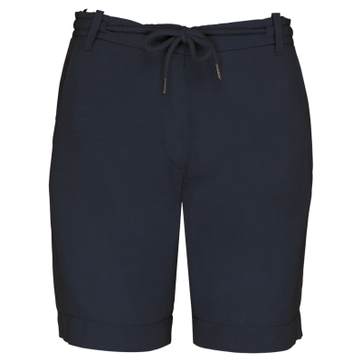 Eco-friendly ladies' lyocell and linen bermuda