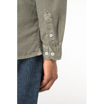 Camisas aspecto lavado eco-responàveis