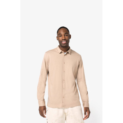 Camisa eco-responsável em jersey de homem
