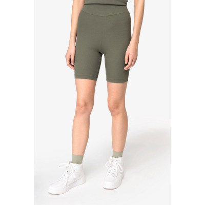 Eco-friendly ladie's rib shorts