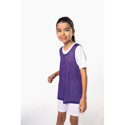 Kids' lightweight mesh multisport bib