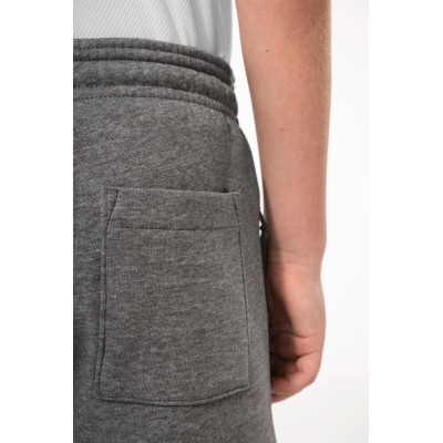 Kids' fleece multisport bermuda shorts