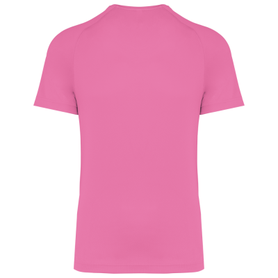 T-shirt de desporto de homem de material reciclado com decote redondo