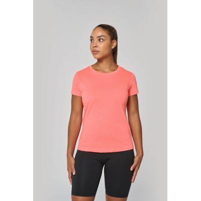 Ladies' Triblend round neck sports t-shirt