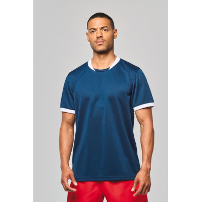 Unisex short-sleeved rugby vest