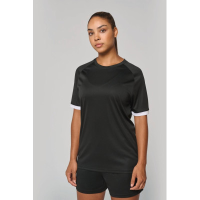T-shirt multidesporto em poliéster unissexo