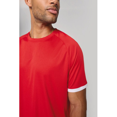 T-shirt multidesporto em poliéster unissexo