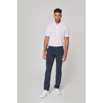 Polo de desporto com 1/2 fecho de homem
