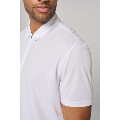 Polo de desporto com 1/2 fecho de homem