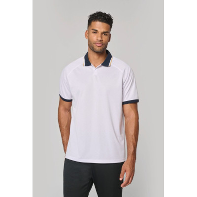 T-shirt lifestyle com colarinho tipo polo unissexo