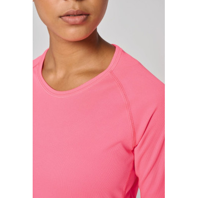 Ladies' long-sleeved sports T-shirt