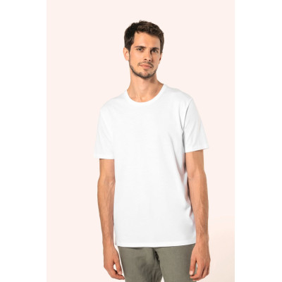 T-shirt Supima® decote redondo de manga curta de homem