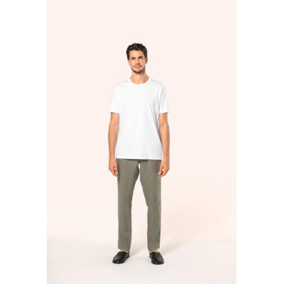 T-shirt Supima® decote redondo de manga curta de homem