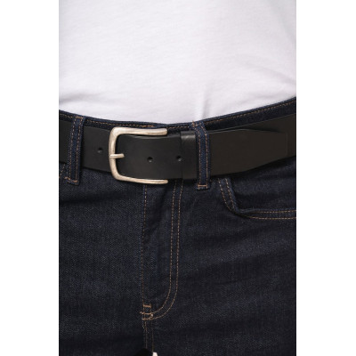 Cinto vintage de couro de homem