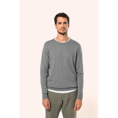 Camisola Supima® com decote redondo de homem