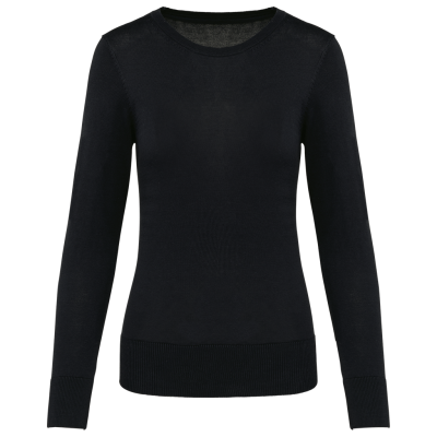 Camisola Supima® com decote redondo de senhora